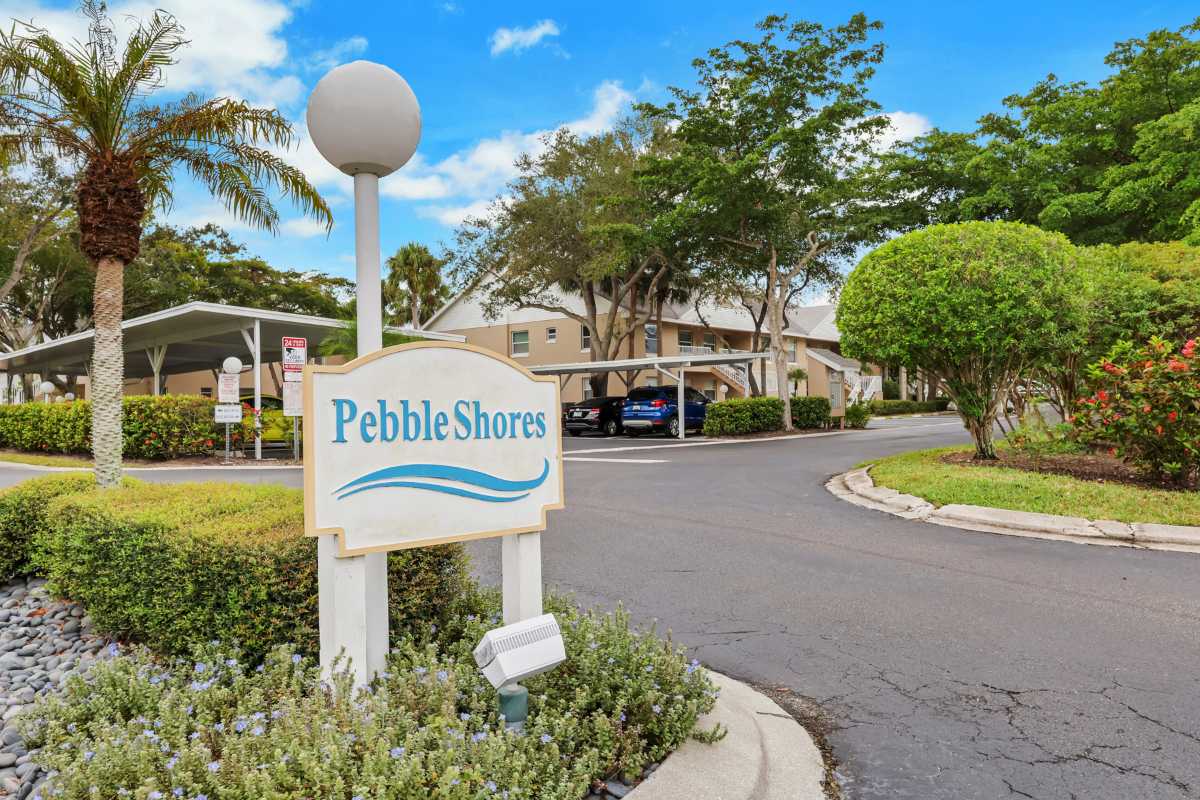 Pebble Shores condominiums in Palm River, Naples, FL
