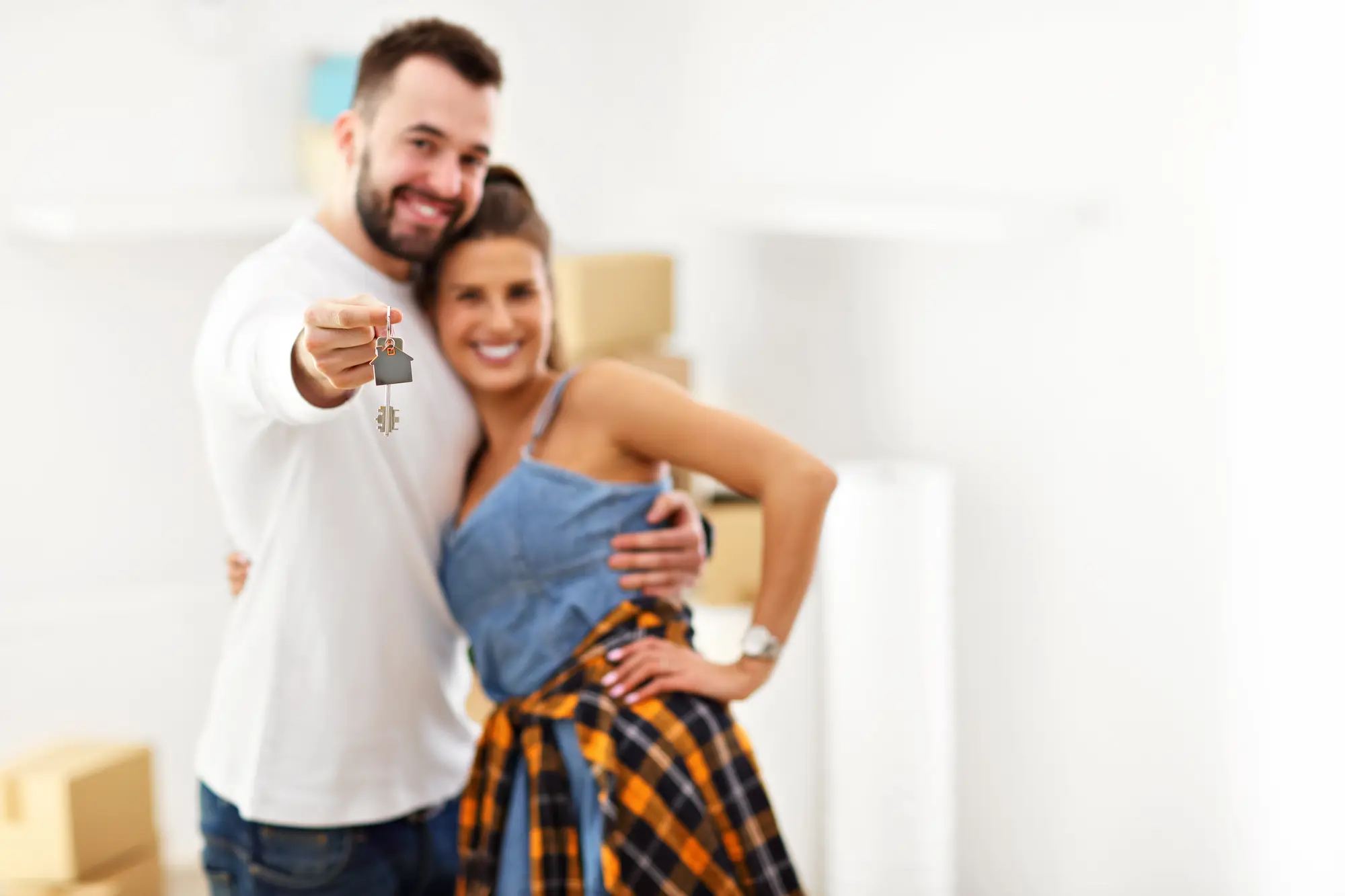 New home buyers that avoided mistakes in the real estate buying process.